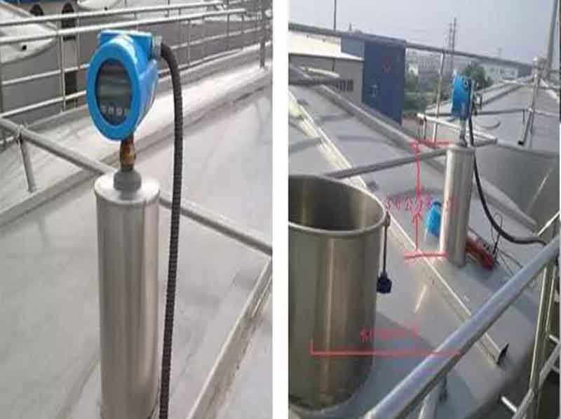 防爆超聲波液位計(jì)現(xiàn)場(chǎng)安裝